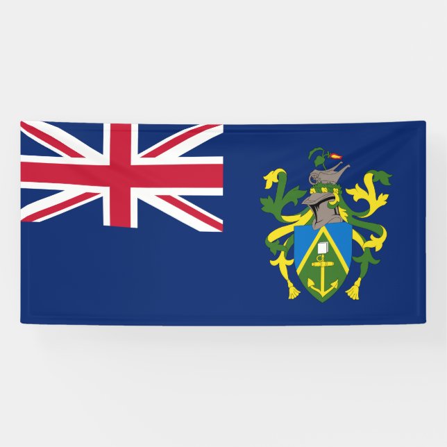 Pitcairn Islands Flag Banner (Horizontal)