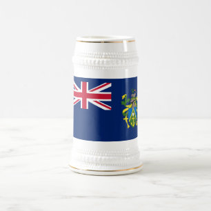 Pitcairn Islands Flag Beer Stein