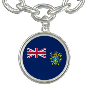 Pitcairn Islands Flag Bracelet