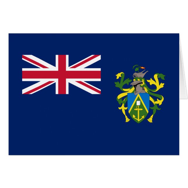 Pitcairn Islands Flag Cards (Front Horizontal)