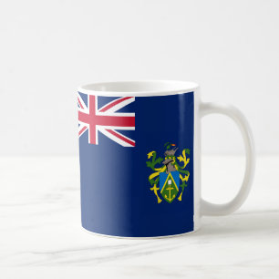 Pitcairn Islands Flag Ceramic Coffee Mug