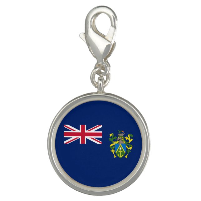 Pitcairn Islands Flag Charm (Front)