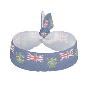Pitcairn Islands Flag Elastic Hair Tie
