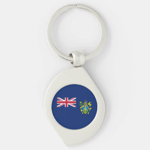 Pitcairn Islands Flag Keychain