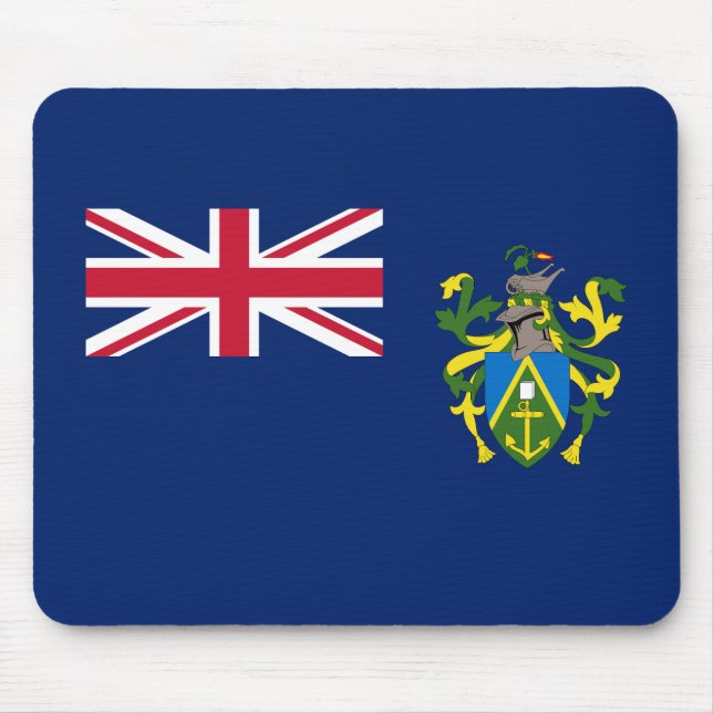 Pitcairn Islands Flag Mouse Pad (Front)