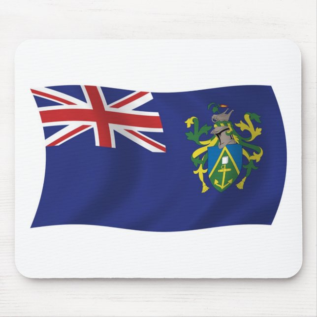 Pitcairn Islands Flag Mousepad (Front)