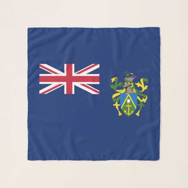 Pitcairn Islands Flag Scarf (Front)
