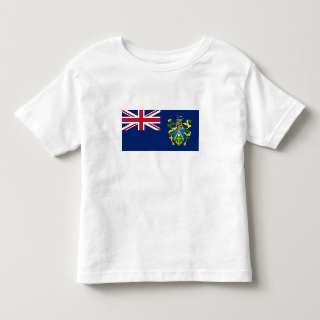 Pitcairn Islands Flag Toddler T-shirt (Front)