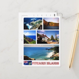 Pitcairn Islands - Mosaic - Postcard