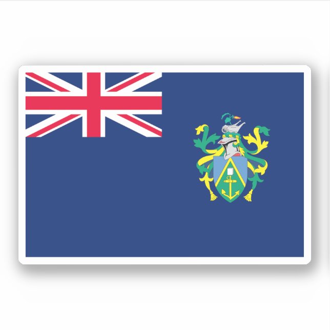 Pitcairn Islands Sticker (Front)