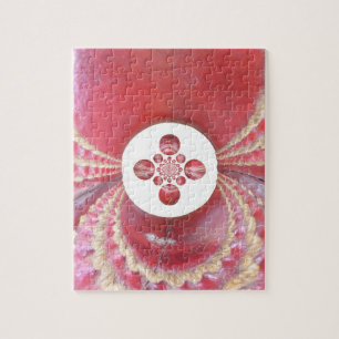 Pitch Kaleidoscope: Cricket Balls The Game's Heart Jigsaw Puzzle