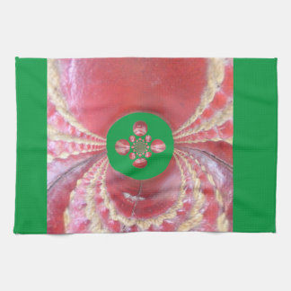 Pitch Kaleidoscope: Cricket Balls The Game's Heart Towel