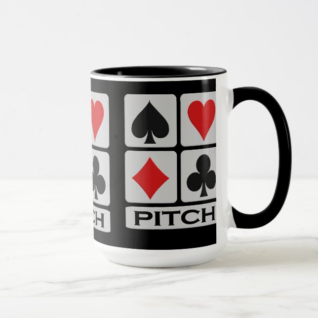 Pitch Player custom mug - choose style & color (Right)