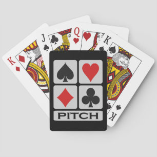 Pitch Player playing cards