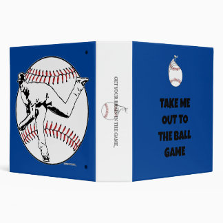 Pitcher 3 ring binder