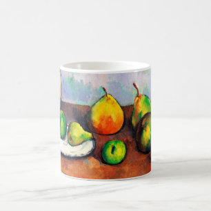 Pitcher and Fruit, Paul Cezanne Coffee Mug