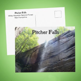 Pitcher Falls White Mountains NH Waterfall Photo