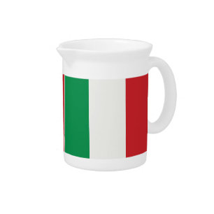 Pitcher Italy flag