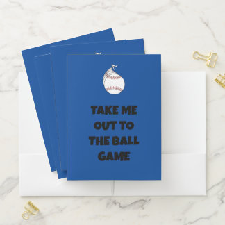 Pitcher pocket folder