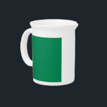 Pitcher with flag of Nigeria<br><div class="desc">Add a refreshing touch of Nigerian pride to your gatherings with our exclusive pitcher featuring the flag of Nigeria! Designed with both style and cultural significance in mind, this pitcher is more than just a serving vessel—it’s a celebration of Nigeria’s vibrant heritage and national pride. The bold and iconic Nigerian...</div>