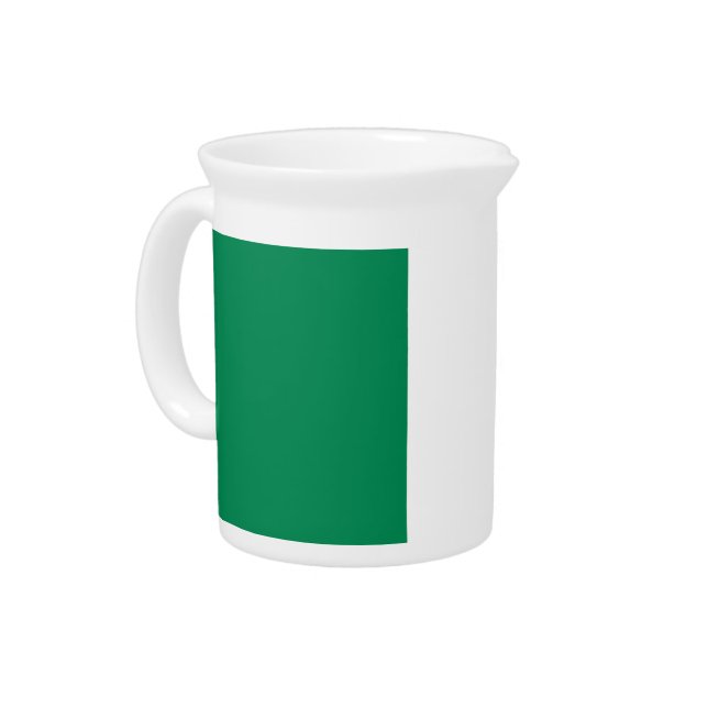 Pitcher with flag of Nigeria (Left)