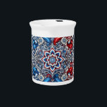 Pitcher with French Colors Design<br><div class="desc">Add a touch of French flair to your dining table with our exclusive pitcher featuring a modern abstract design in the vibrant colors of France! Crafted to combine both style and function, this pitcher is more than just a serving vessel; it’s a celebration of French culture and artistic expression. The...</div>