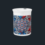 Pitcher with French Colors Design<br><div class="desc">Add a touch of French flair to your dining table with our exclusive pitcher featuring a modern abstract design in the vibrant colors of France! Crafted to combine both style and function, this pitcher is more than just a serving vessel; it’s a celebration of French culture and artistic expression. The...</div>