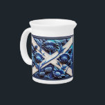 Pitcher withScottish Thistles Design<br><div class="desc">Add a touch of Scottish elegance to your gatherings with our exclusive pitcher featuring a stunning Scottish thistles design! This beautifully crafted pitcher combines the iconic Scottish thistle with a modern and stylish aesthetic, making it a perfect addition to your table setting. The intricate thistle motif, symbolizing strength and pride,...</div>
