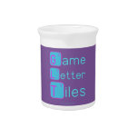 Game
 Letter
 Tiles  Pitchers