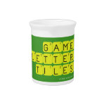 Game Letter Tiles  Pitchers