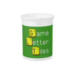 Game Letter Tiles  Pitchers