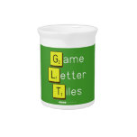 Game
 Letter
 Tiles  Pitchers