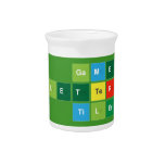 Game
 Letter
 Tiles  Pitchers