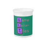 Game
 Letter
 Tiles  Pitchers