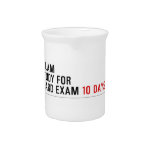 keep clam  and study for  the board exam  Pitchers