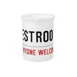 Restroom  Pitchers