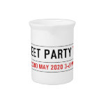 Street Party  Pitchers