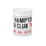 the Hampton  MWB Club  Pitchers