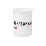 karibu breakfast  Pitchers