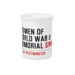 women of world war II memorial  Pitchers