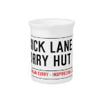 Brick Lane  Curry Hut  Pitchers