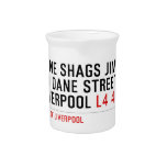 JANE SHAGS JIM 50 DANE STREET LIVERPOOL  Pitchers