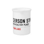 SANDERSON STREET  Pitchers