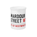 WARDOUR STREET  Pitchers