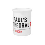 ST PAUL'S CATHEDRAL  Pitchers