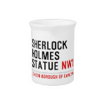 sherlock holmes statue  Pitchers