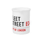 FLEET  STREET  Pitchers