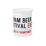 EGHAM BEER FESTIVAL  Pitchers