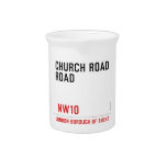 CHURCH ROAD ROAD      Pitchers