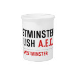 Westminster English  Pitchers
